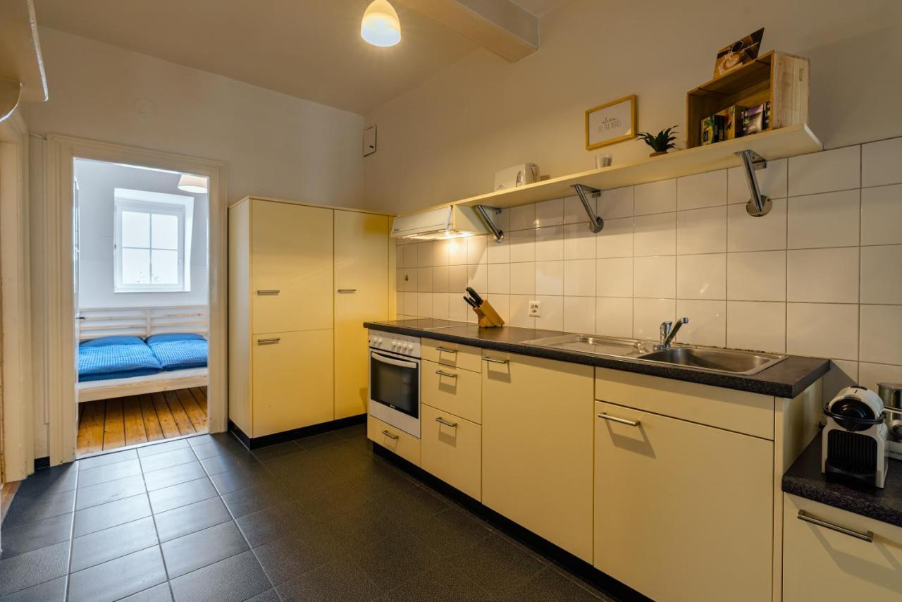 Eigene Wohnung Im Stadtzentrum Mit Wunderschoener Dachterrasse 빌 외부 사진