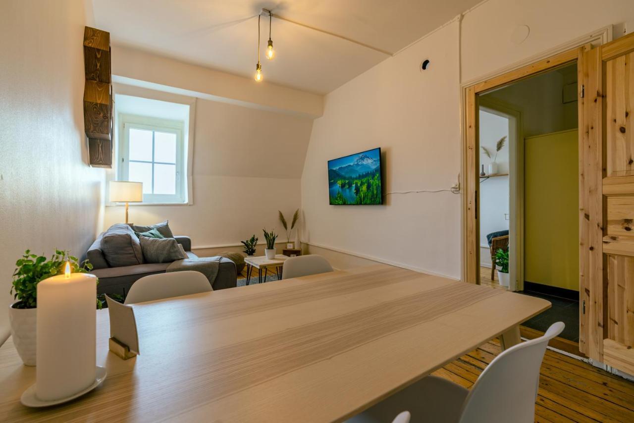 Eigene Wohnung Im Stadtzentrum Mit Wunderschoener Dachterrasse 빌 외부 사진